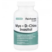 Fairhaven Health, міо- і D-хіро інозитол, 120 капсул